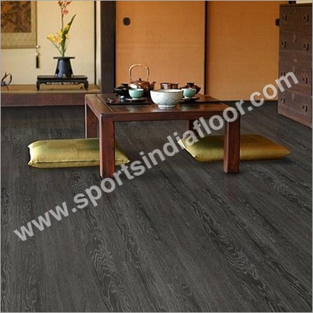 Elegant Dark Brown Vinyl Flooring At Price 45 Inr Square Foot In