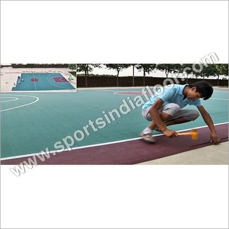 Outdoor Tennis Court PP Modular Tiles