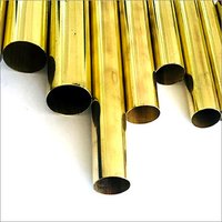 Yellow Seamless Brass Pipe And Tubes
