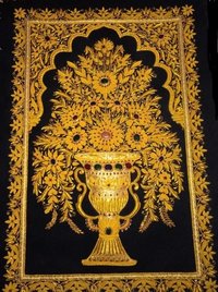 Jewel Carpets / Zari Wall Hangings Dimension(l*w*h): 3*2 Foot (ft)