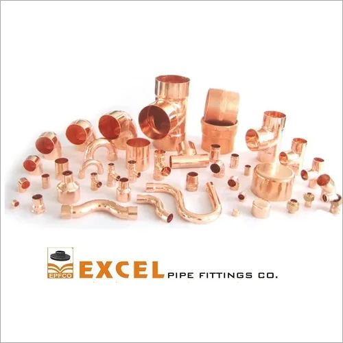 Copper Pipe Fittings By EXCEL PIPE FITTING CO.