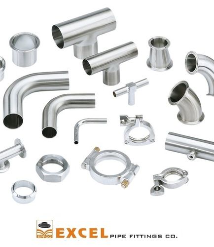 Dairy Fittings - Stainless Steel , Durable and Hygienic Design for Efficient Milk Transport