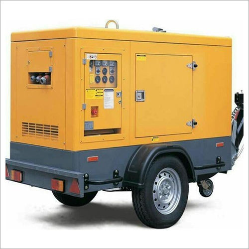 Silent Welding Generator Trailer Mounted