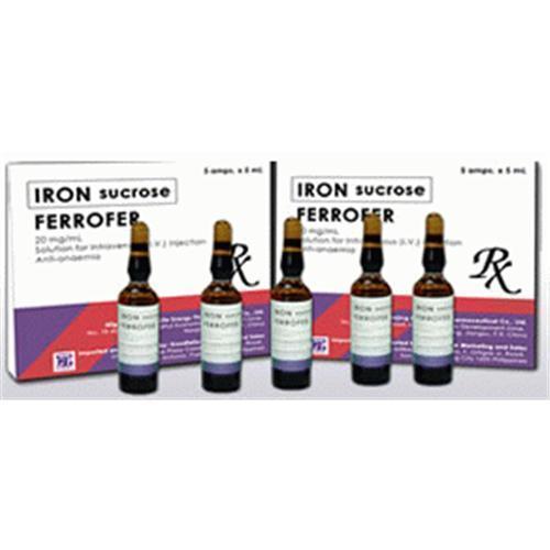Iron Sucrose 100mg Injection