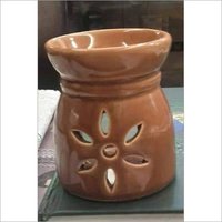 Ceramic Candle Diffuser - Single Cavity Design | Customizable Ceramic Finish For All Aromatherapy Needs, Easy To Clean, Durable