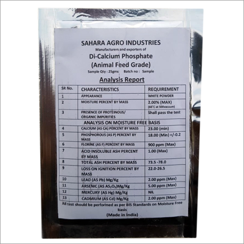 DI- Calcium Phosphate (Animal Feed Grade)