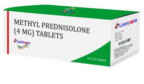 Methyl Prednisolone 4mg Tablets