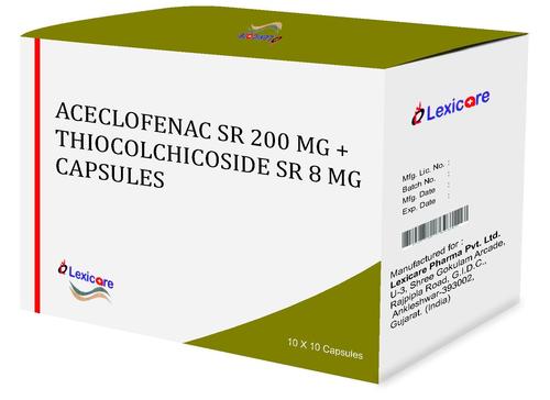 Thiocolchicoside SR Capsules By LEXICARE PHARMA PVT. LTD.