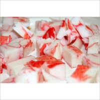 Frozen Crab Meat - 1kg, Red Color, -18â°c Storage | Hygienically Processed, Soft Texture, High In Protein, Secure Packaging, Great Taste