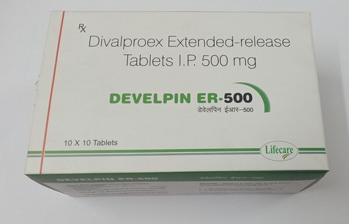 Divalproex 250 Mg - Tablet Formulation for Seizure Disorders and Mood Stabilization, 300 Count Boxes