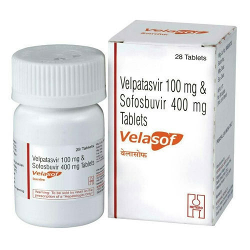 velasof Sofosbuvir 400 mg & Velpatasvir 100 mg Tablets
