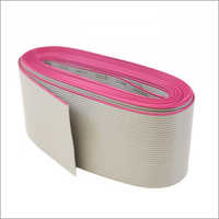 Flat Ribbon Cable - Pvc Material, 1a Current Rating, 300v Voltage Rating, Pink Color | Copper Conductor, -20 To 80°c Operating Temperature