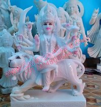 White Marble Special Durga Mata Statue