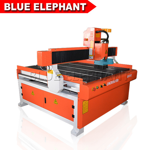 Vacuum Cleaning System 1212 3 Axis Advertising Cnc Router Machine With T-Slot Table