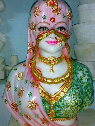 White Marble Bani Thani Statue