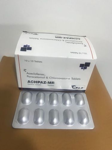 Aceclofenac Paracetamol Chlorzoxazone Tablet General Medicines