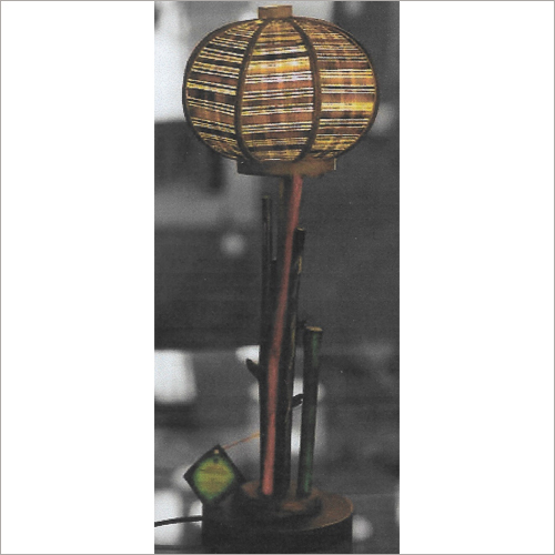 Mat Globe Lampshade - Bamboo, Paper, 12 Inch Diameter, 24 Inch Height, Wooden Base | Elegant Design, Durable Material, Soft Lighting, Eco-Friendly, Easy Assembly