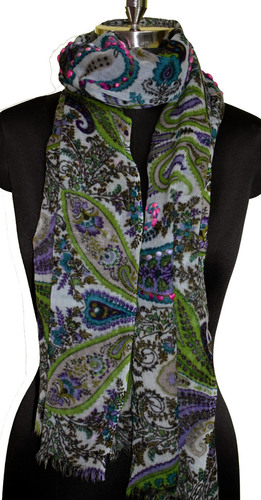 Multi color wool scarf Multi color wool scarf