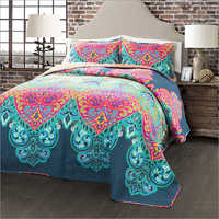 Multicolor Printed Bed Linen