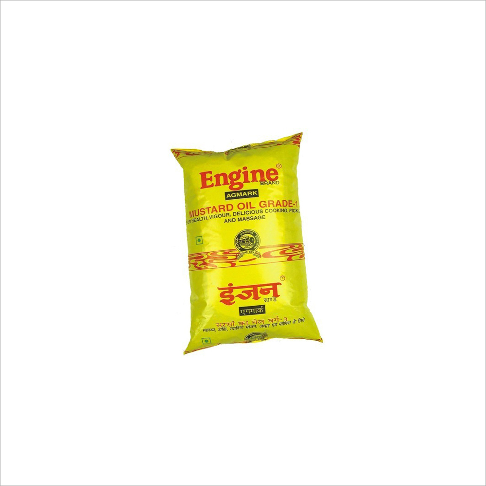 Engine Musturd Oil - Mustard Seeds, 15kg, 30x20x5cm | Cold-Pressed, Pure, Healthy, Delicious, Versatile, Plastic Pouch Packaging