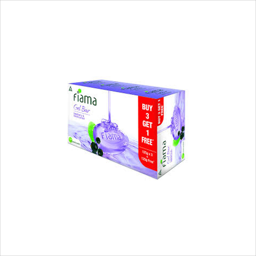 125 gm 4+1 Fiama Gel Bar Soap