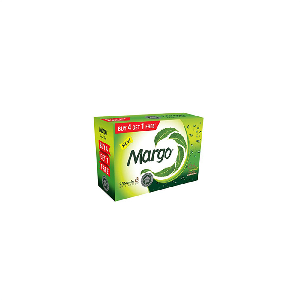 Margo Soap - 80x60x25 mm, Green | Cleansing, Refreshing, Herbal Skincare