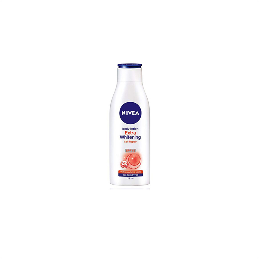 75 ml Nivea Extra Whitening SPF 15 - Bottle, 75 ml | Whitening, Moisturizing, Daily Skincare