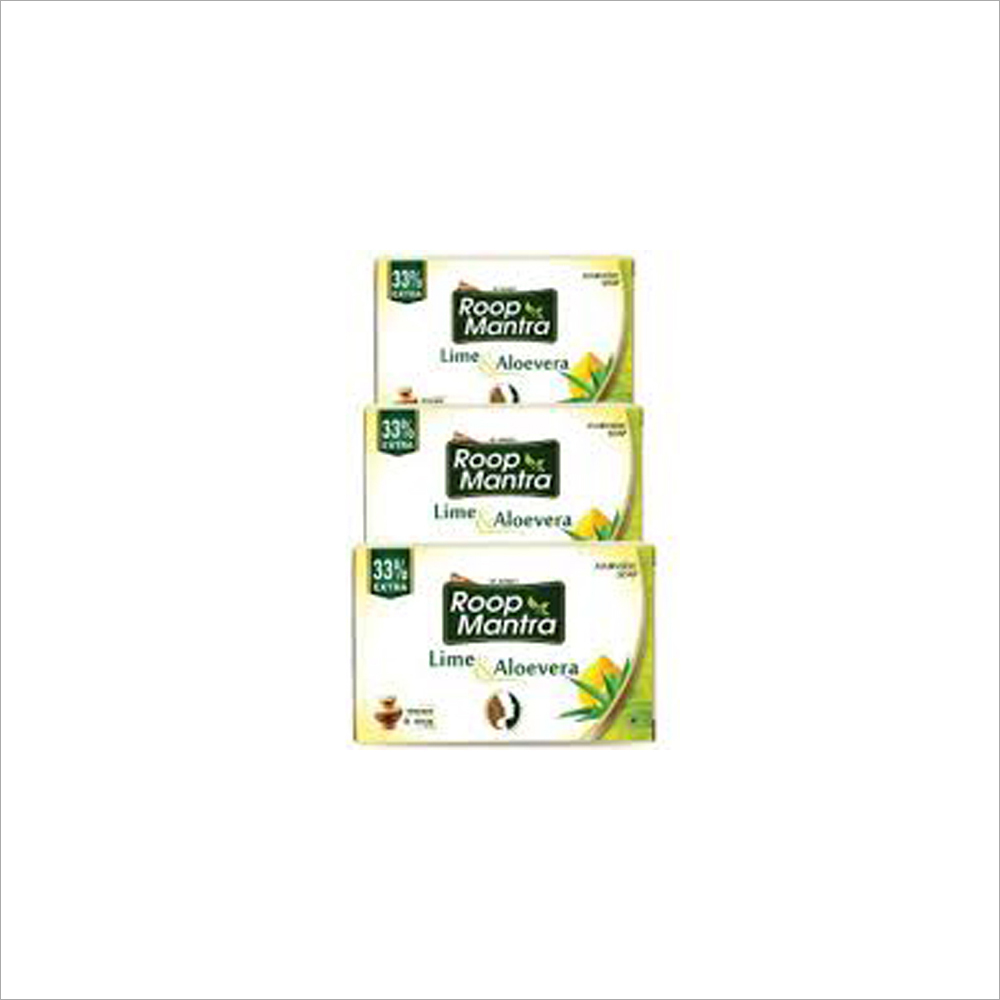 Roop Mantra Aloe Vera Ayurvedic Soap Set 3