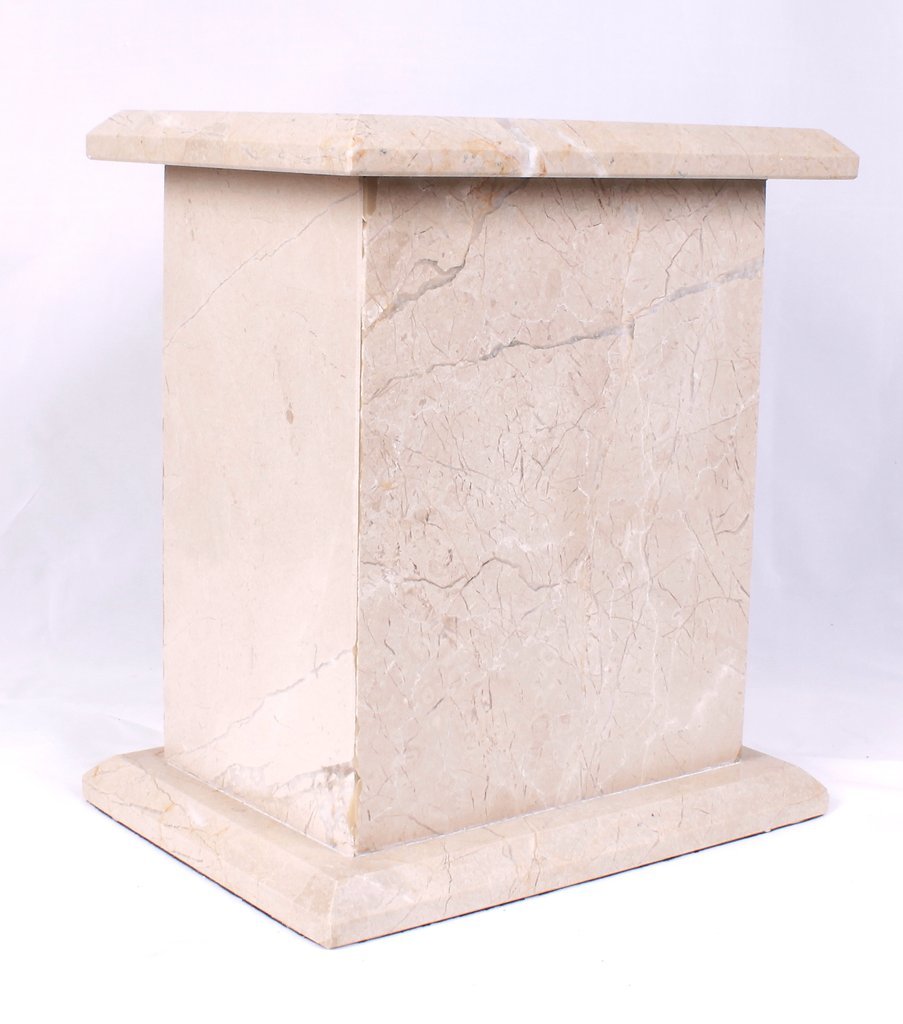 Onyx Marble Aluminum Urn