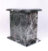Onyx Marble Aluminum Urn