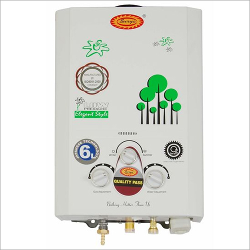 6 Ltr Surya Instant Gas Geyser