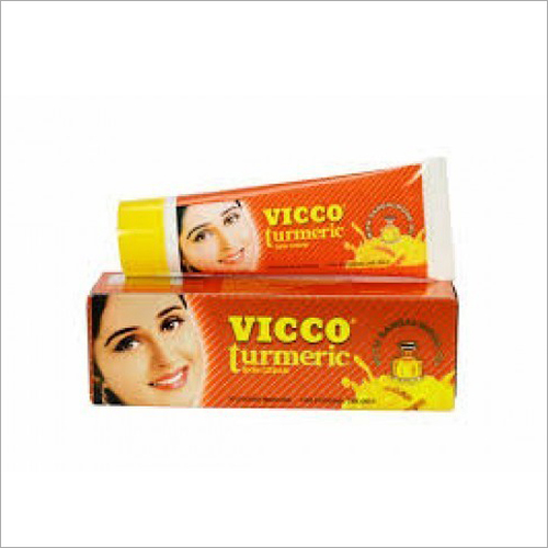 Yellow 30 Gm Vicco Turmeric Cream