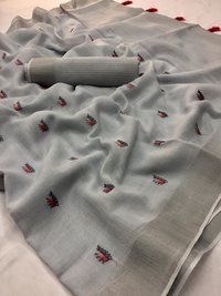 Kashmiri Designer Silk Saree