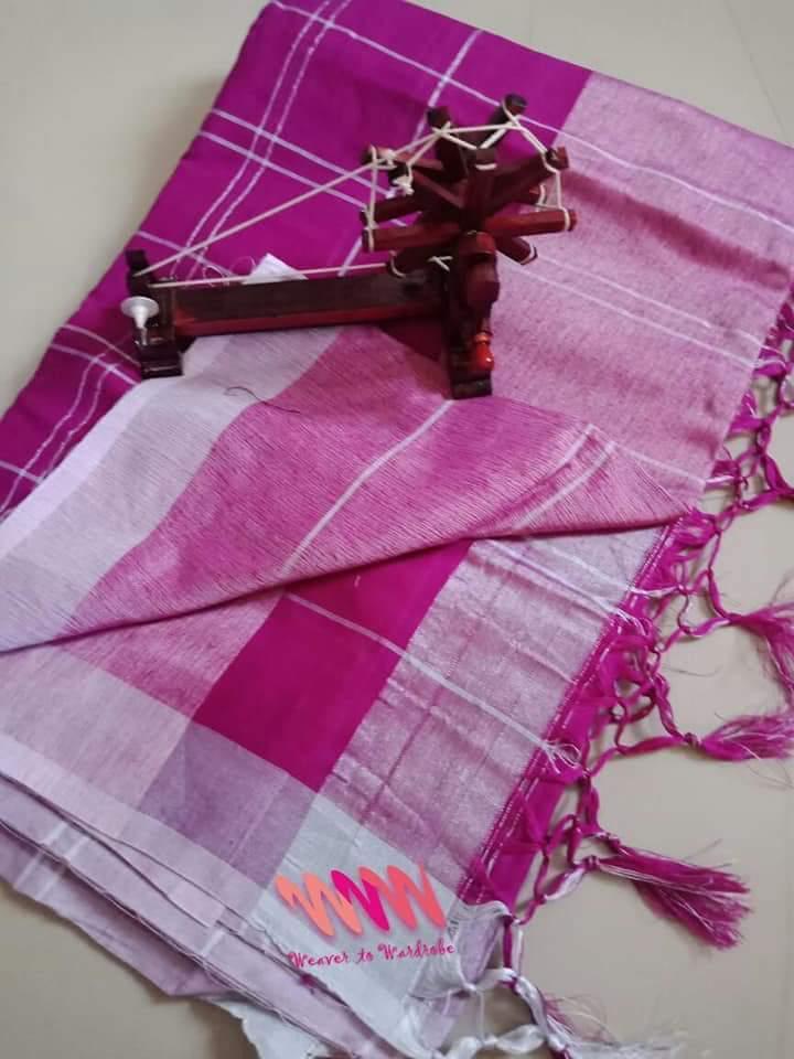 Exclusive Soft Linen Sarees