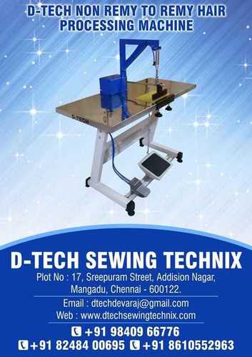 Non Remy Hair to Remy Hair Processing Machine