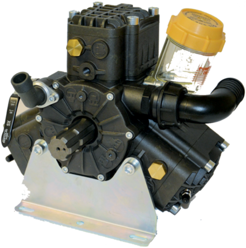 Three Piston Semi-Hydraulic Diaphragm Pump