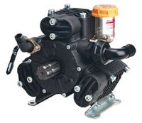 Three Piston Semi-Hydraulic Diaphragm Pump