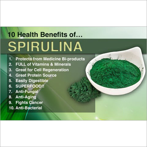 Herbal Product Organic Spirulina