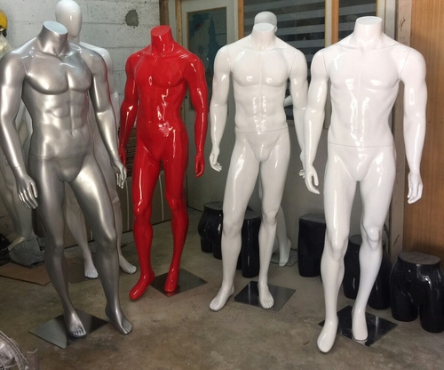 Fiber Male Headless Mannequin Age Group: Adults