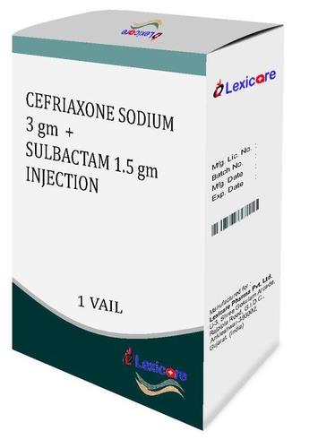 Ceftriaxone and Sulbactum  Injection