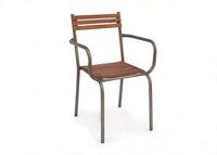 IRON WOODEN CHAIR