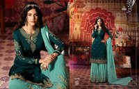 Pakistani Designer Sharara Suits