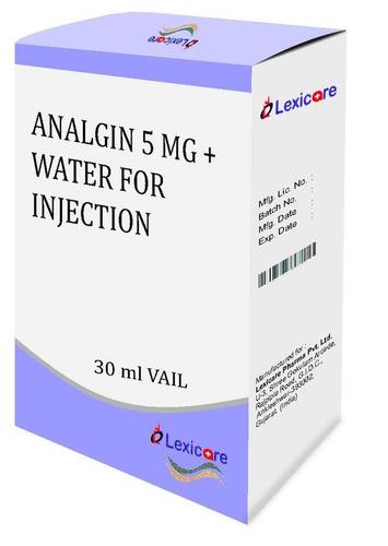 Liquid Analgin Water For Injection