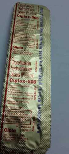 Ciprofloxacin Hydrocloride Tablets General Medicines
