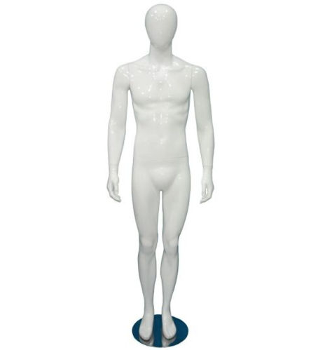 Male Oval Plastic Mannequin Age Group: Adults