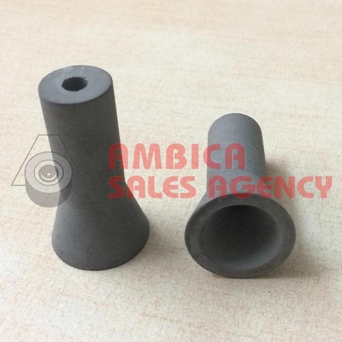 Tungsten Carbide Sand Blasting Gun Nozzle - High Wear-Resistance, Polished Grey Finish | Durable, Efficient, Reliable Performance