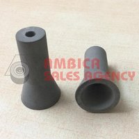 Tungsten Carbide Sand Blasting Gun Nozzle - High Wear-resistance, Polished Grey Finish | Durable, Efficient, Reliable Performance