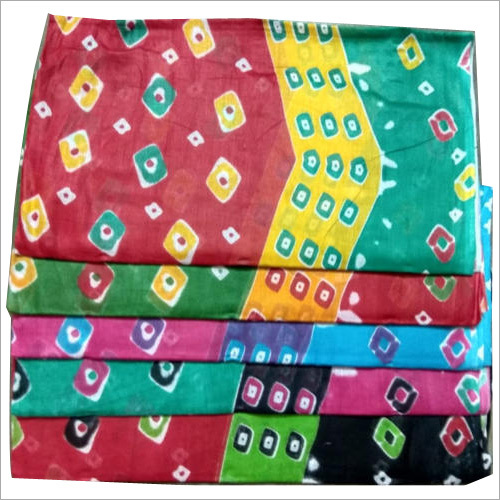 Ladies Cotton Colour Print Pair Dupatta