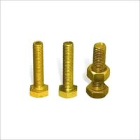Golden Plated Hex Bolt
