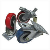 Pp Castor Wheel - Color: Red